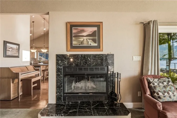 Living Room fireplace