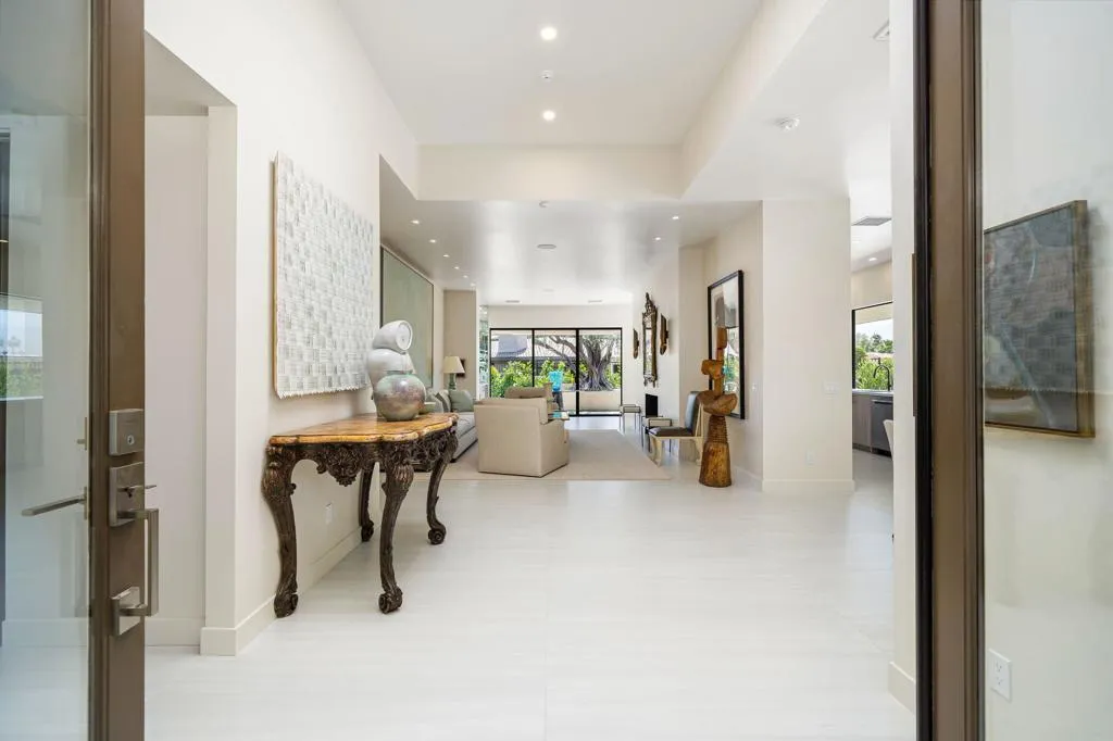 Double Door Glass Entry