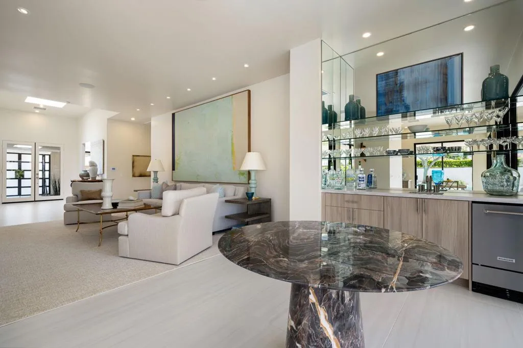 Walk Up Bar and Living Area