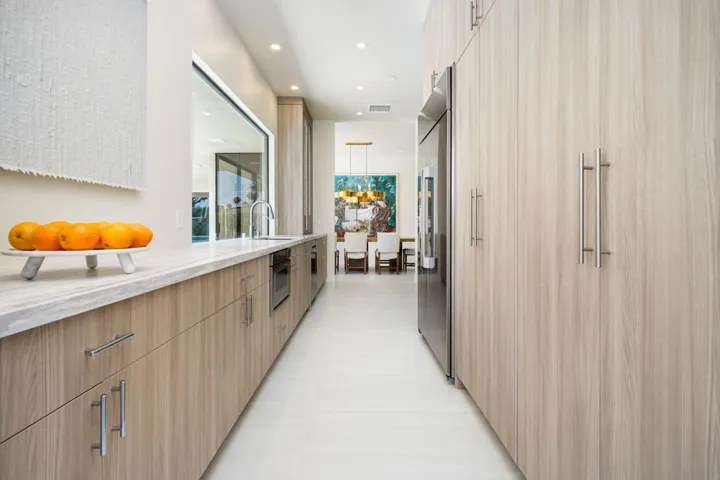 Reverse View of Kitchen and Dining Area