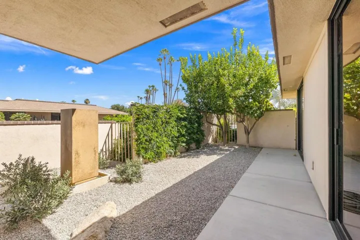 Reverse View Patio of Guest Room 2