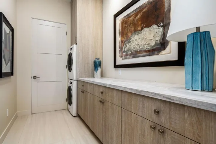 Hallway w/ Laundry Area