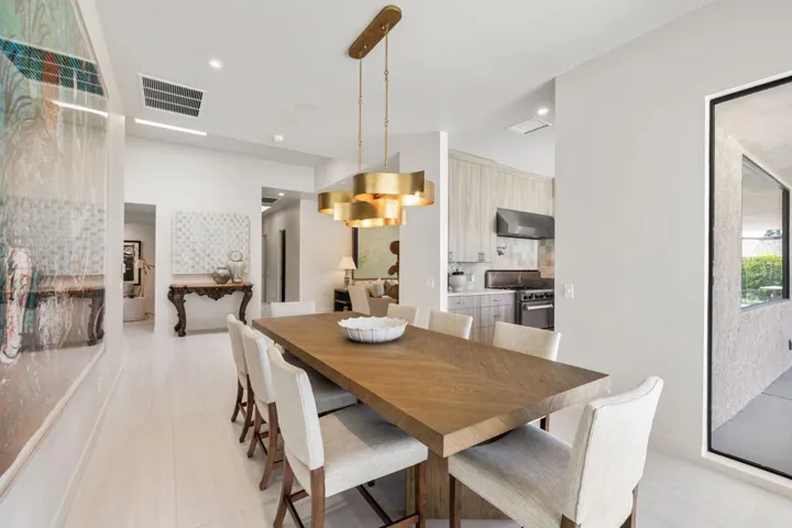 Reverse View of Dining Area