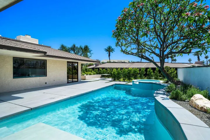 Pool and Spa Patio Area