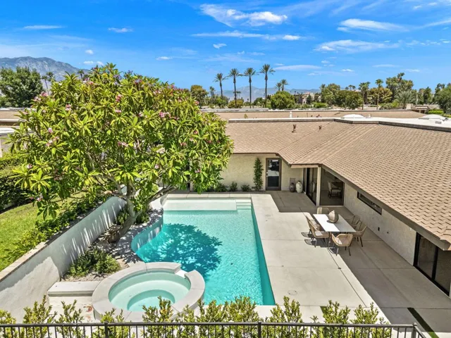 Aerial Pool View