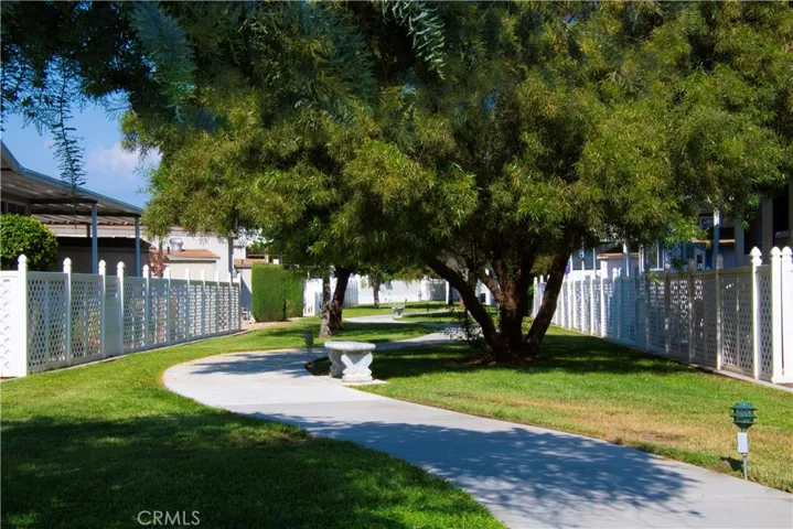 Park area outside Club House 2