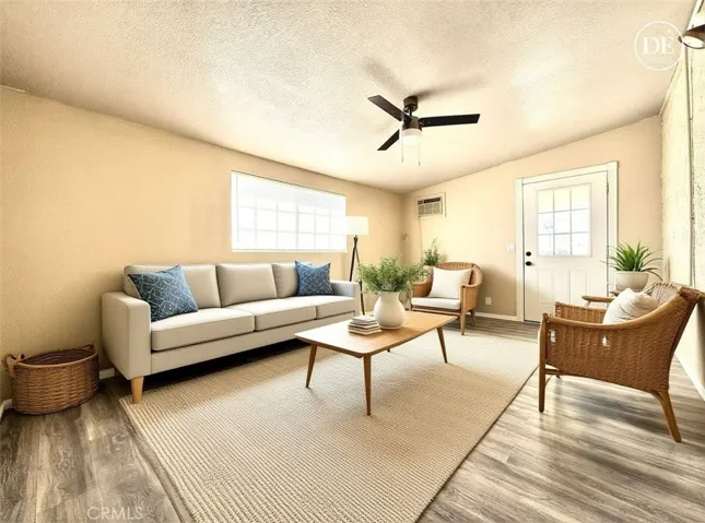 Virtually Staged Enclosed Patio