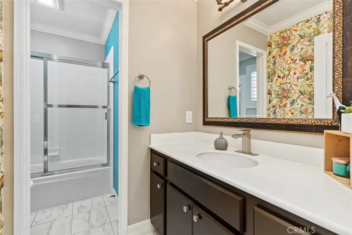 Second bathroom upstairs