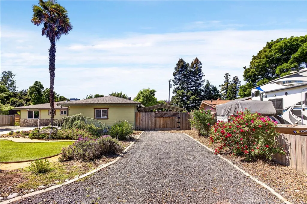 Side driveway