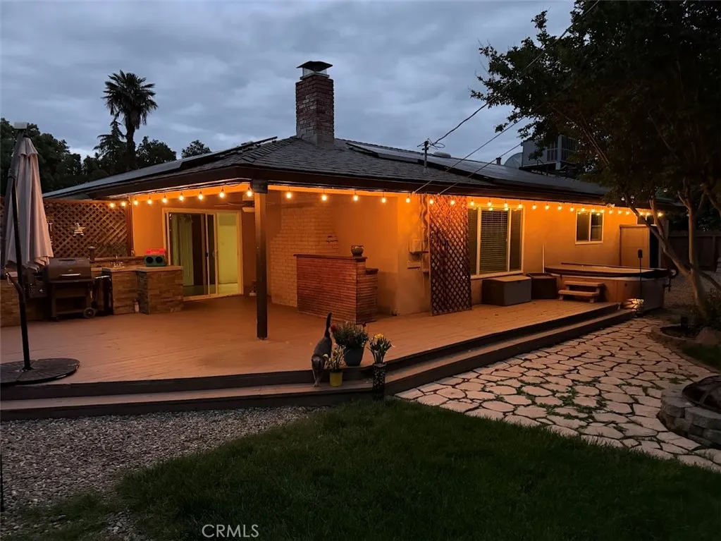 Backyard to enjoy