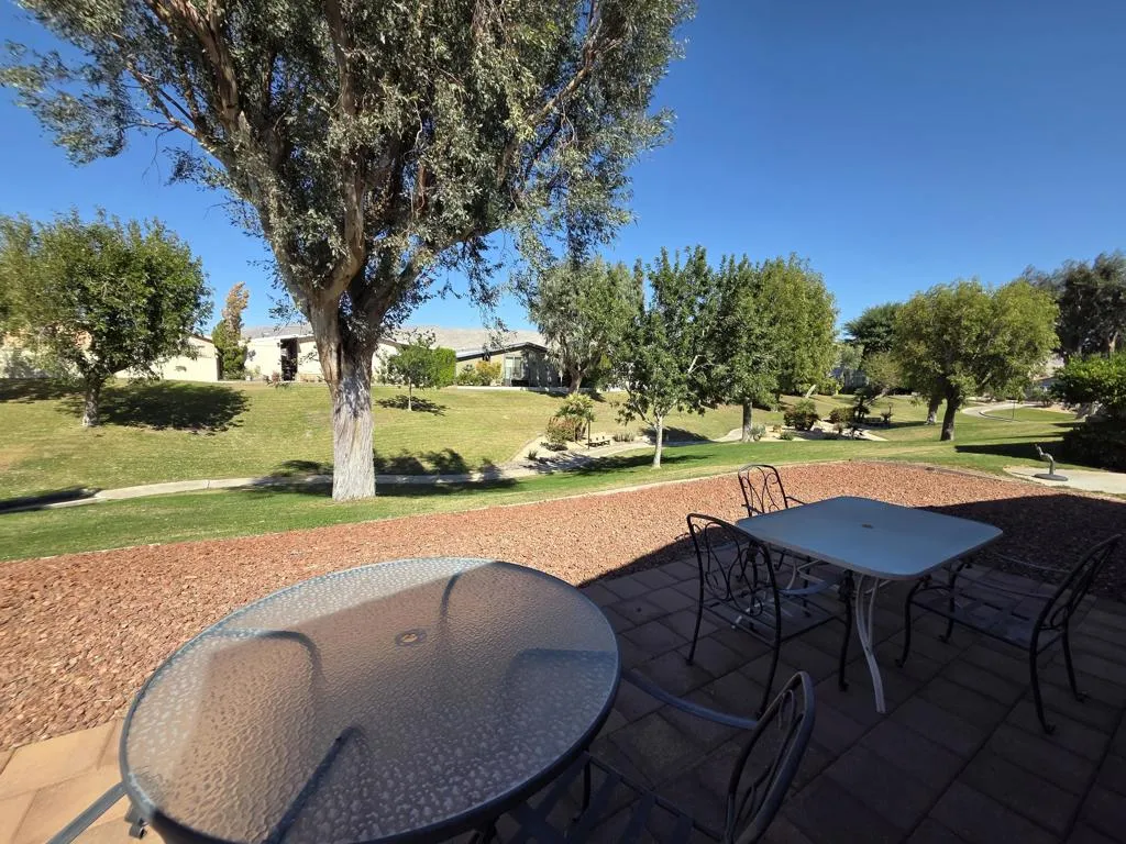 Rear Patio and Greenbelt View