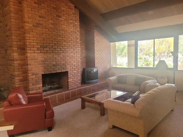 Clubhouse seating area