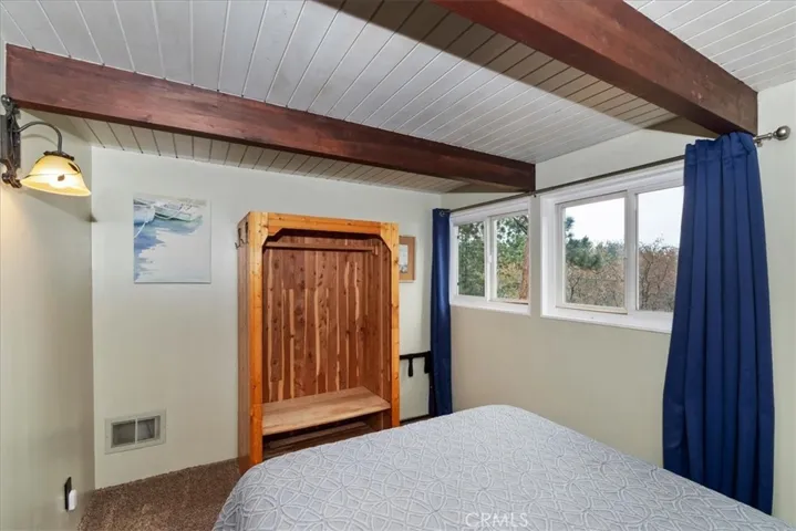 Down stairs master bedroom.