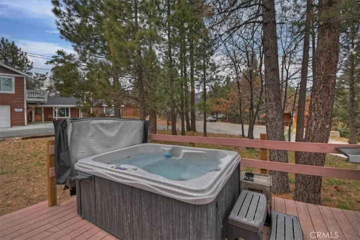 Spa on Rear Deck