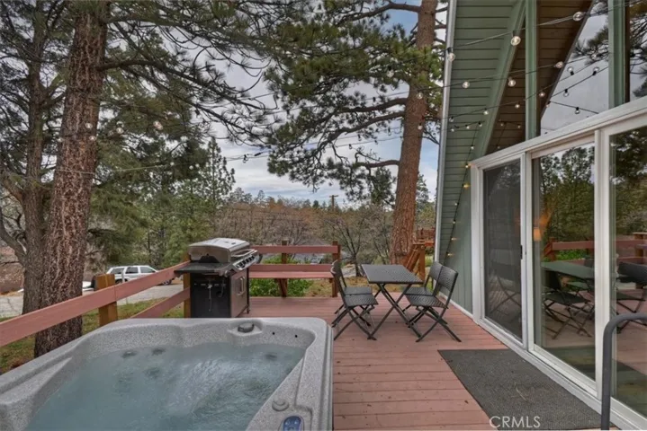 Rear Deck with Cabin entrance.