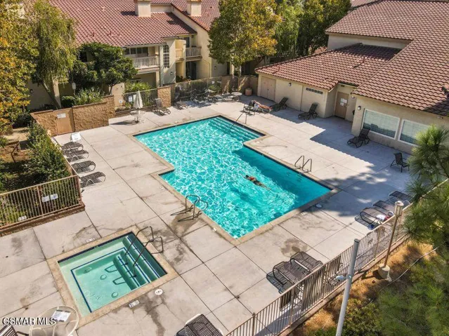 upper pool swimmer
