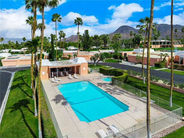 Pool just across street