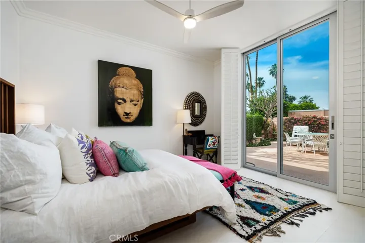 Guest Room Open to Patio