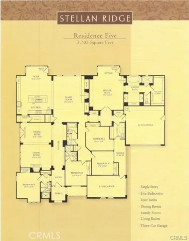 Original Builder Plan (Main House)