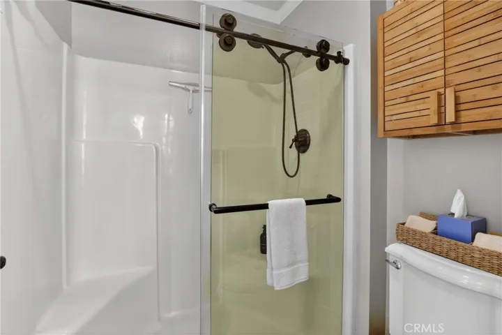 En suite bath separate shower area