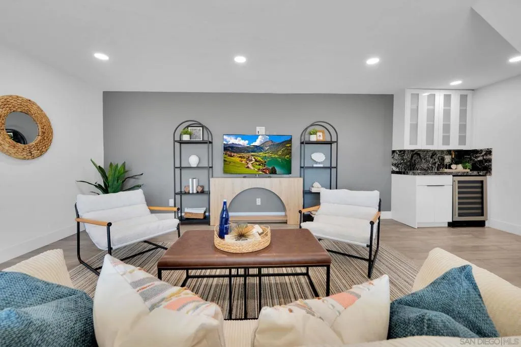 Downstairs living room