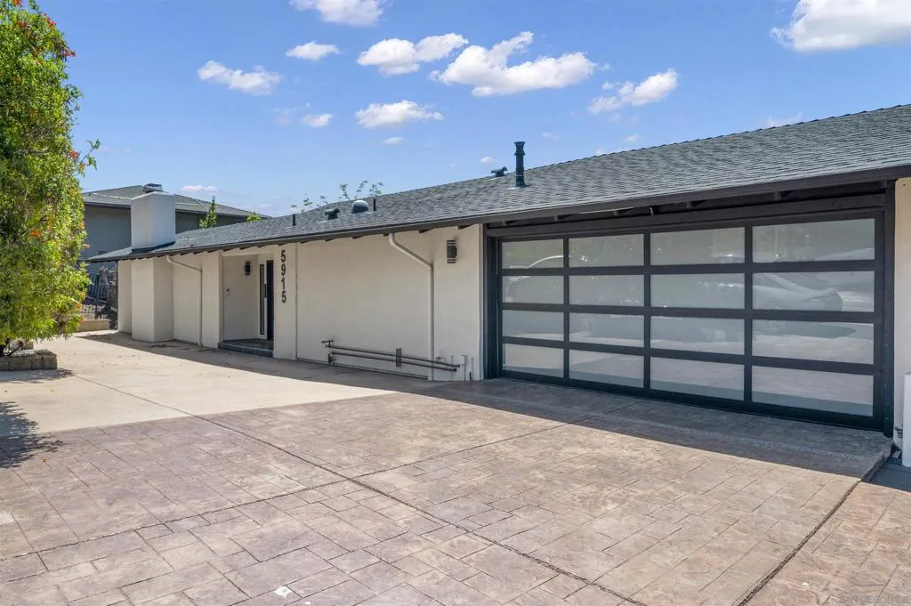 Front view of home