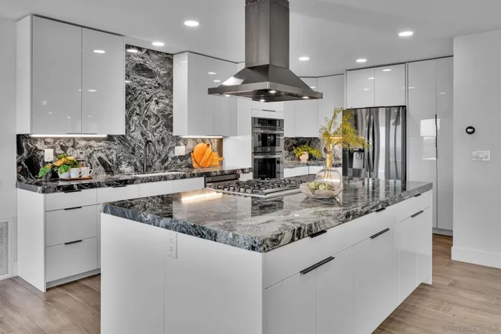 Kitchen is located on entry floor