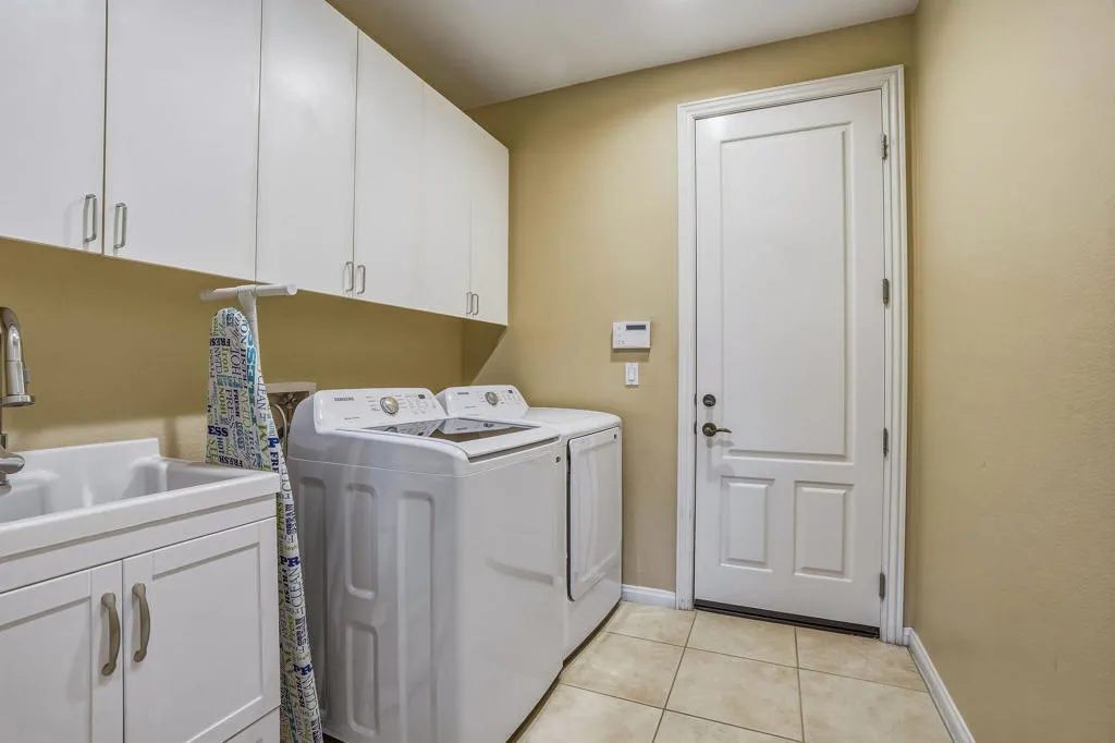 Laundry Room with Cabinets