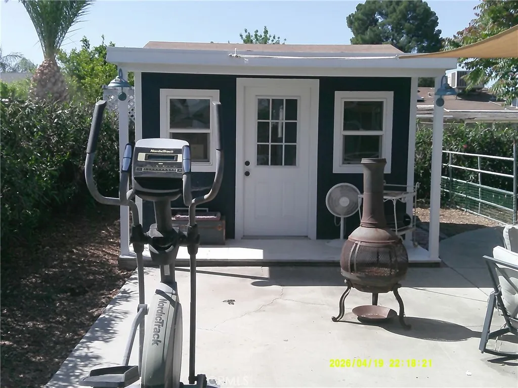 Added 10' X 10' room outside