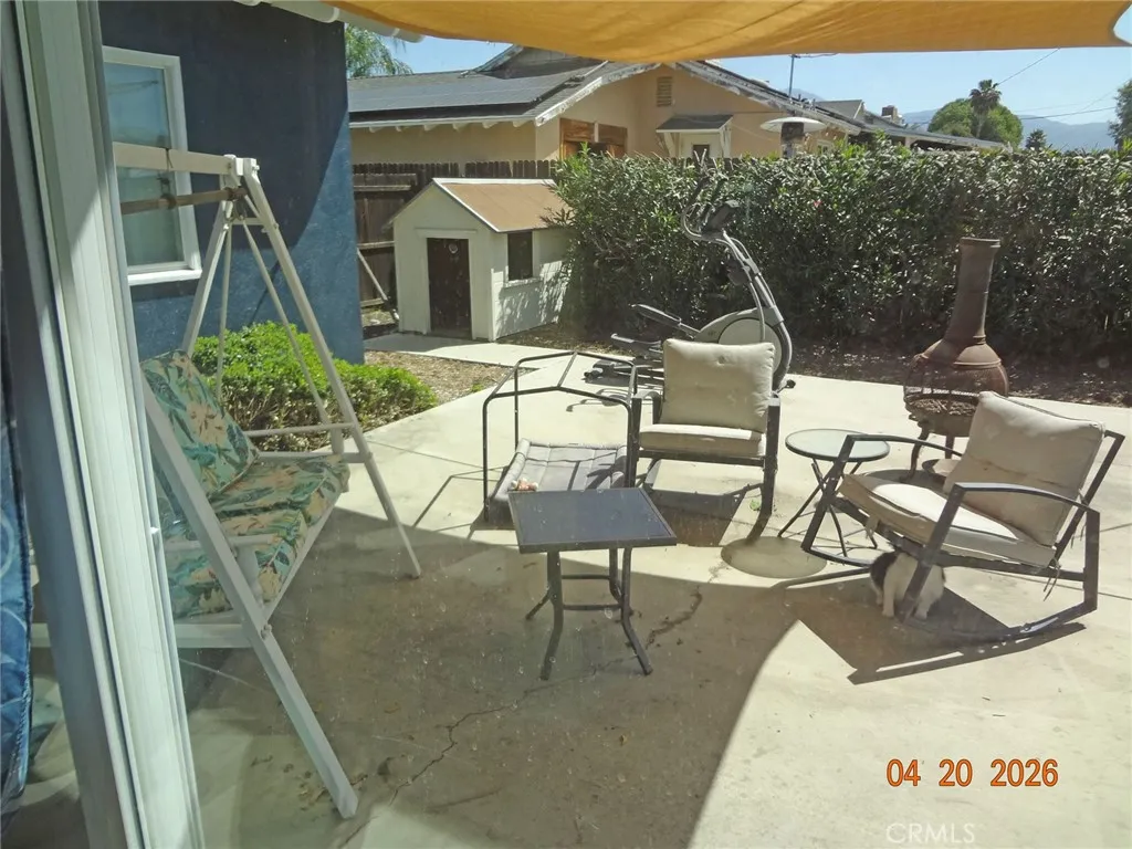 patio area off bedroom 2