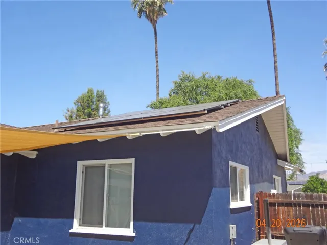one of the solar panel areas