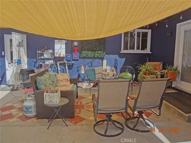 main patio