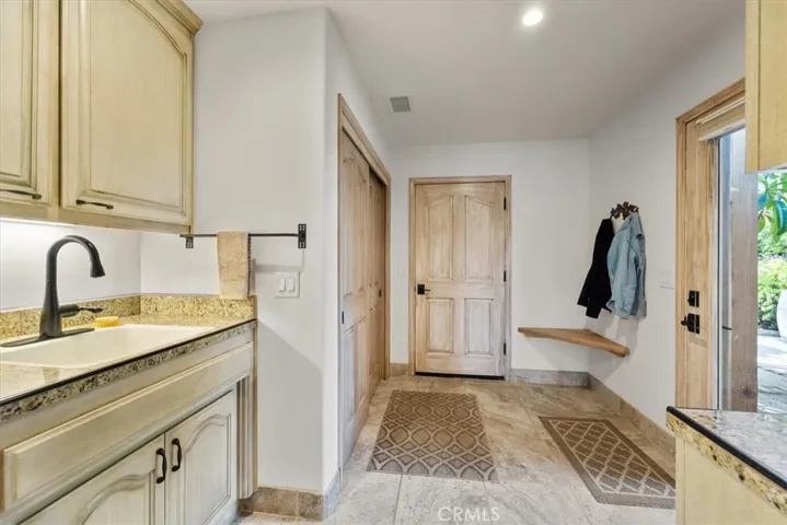 Next to laundry