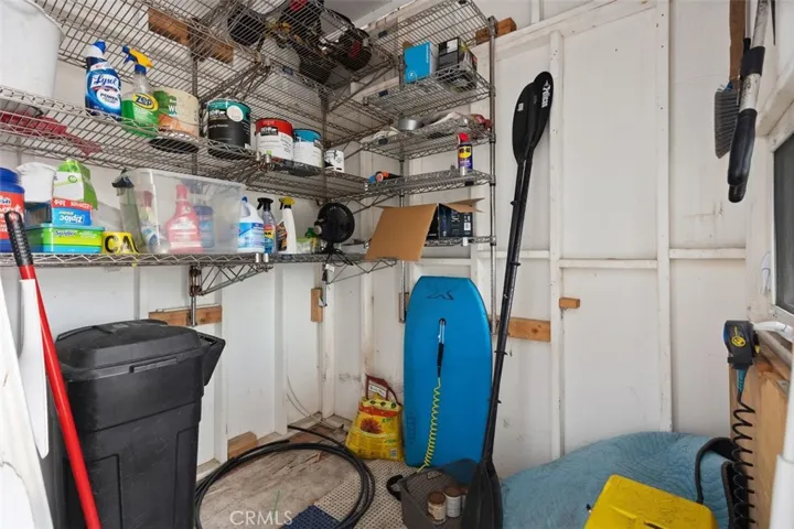 EVEN THE STORAGE IS CLEAN