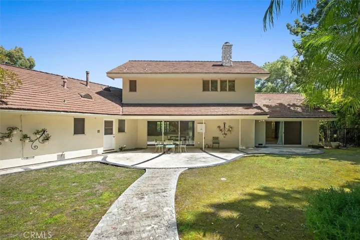 Rear yard facing Main house
