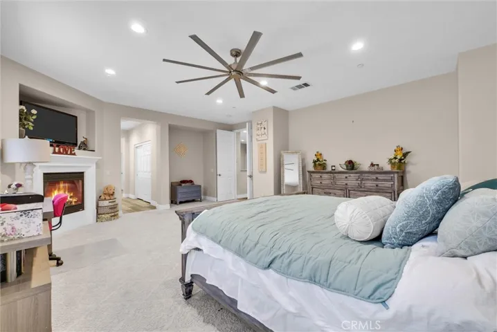 Main BR & Fireplace
