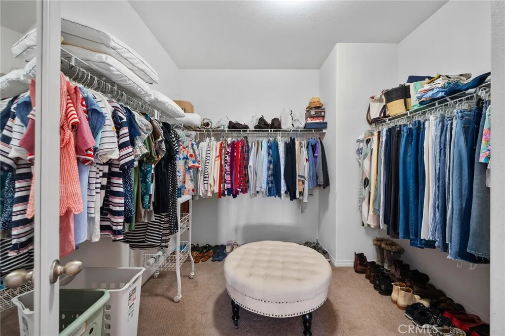 Primary closet - Walk-in
