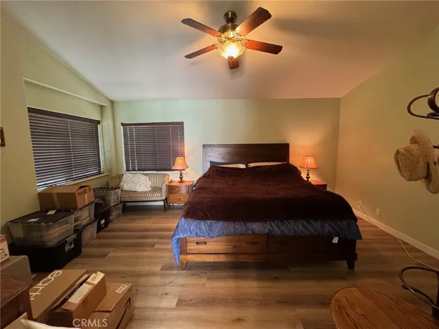 The Primary bedroom here is at the opposite side of the home from the other 2 bedrooms. The two windows here offer a RIVER and lagoon view.