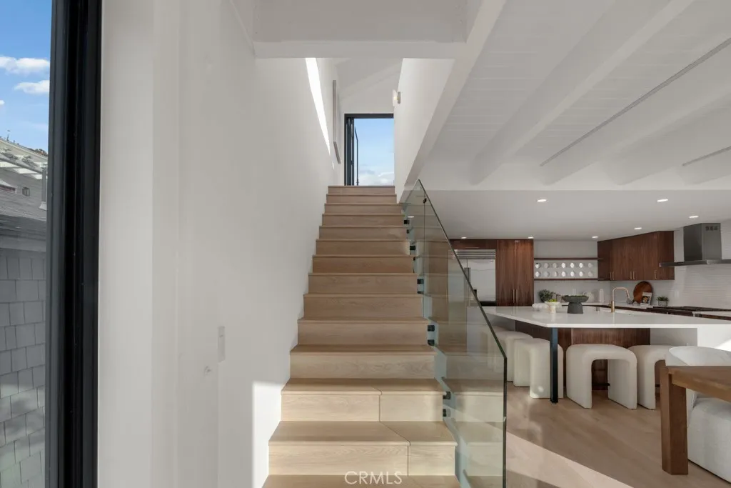 Staircase to 3rd Floor Family Room