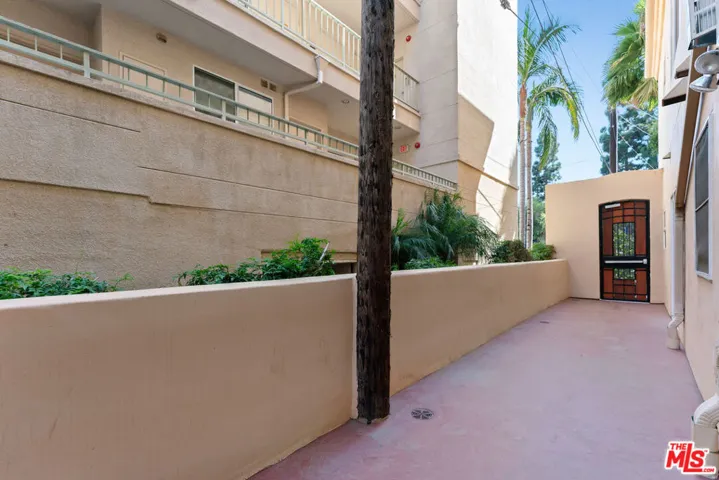 Side Patio off Living room