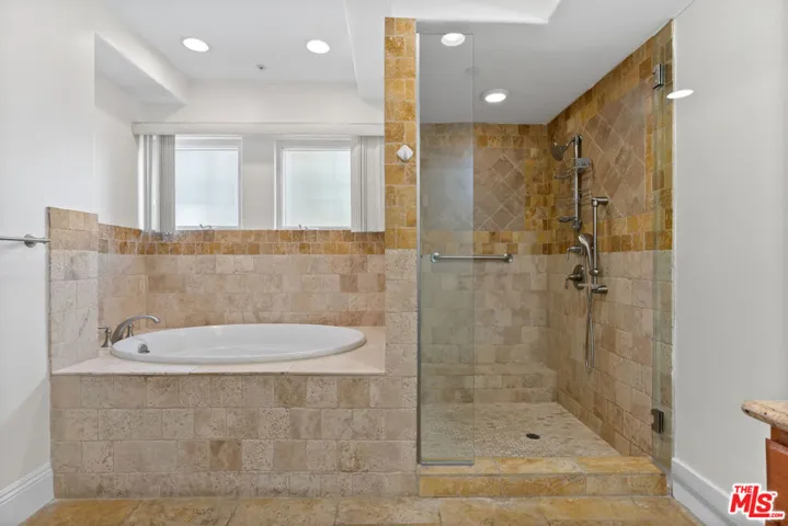 Separate Shower and Tub