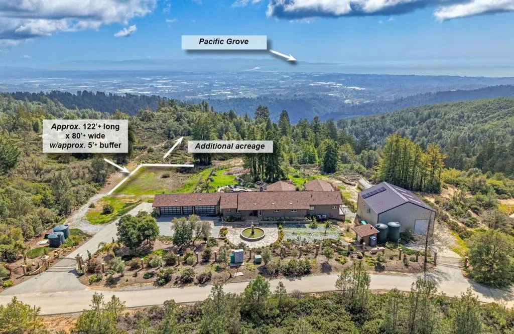 Resort and backyard is private and invisible from Summit Road.