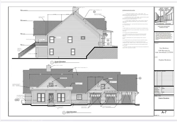 Complete set of plans available