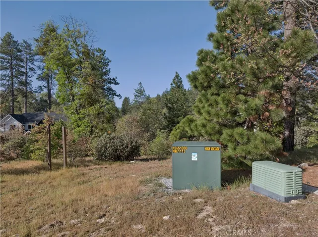 Underground utilities nearby on corner