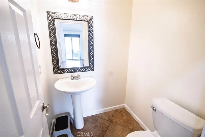 Downstairs powder room