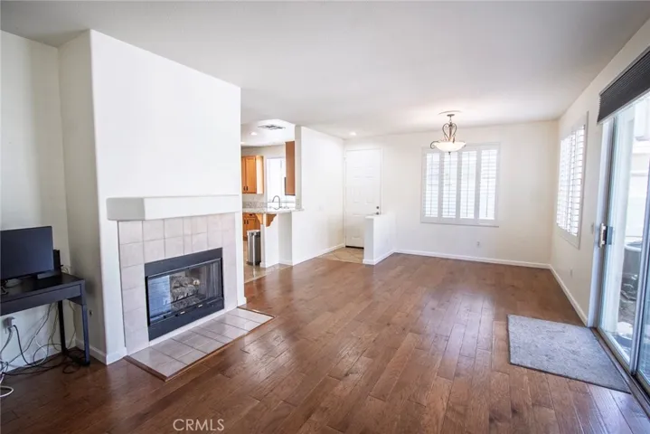 Cozy fireplace for those chilly nights
