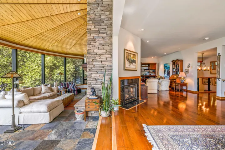 Transition to Living Area
