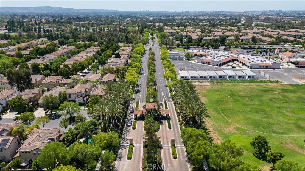 Arial view of Central Park Gatehouse