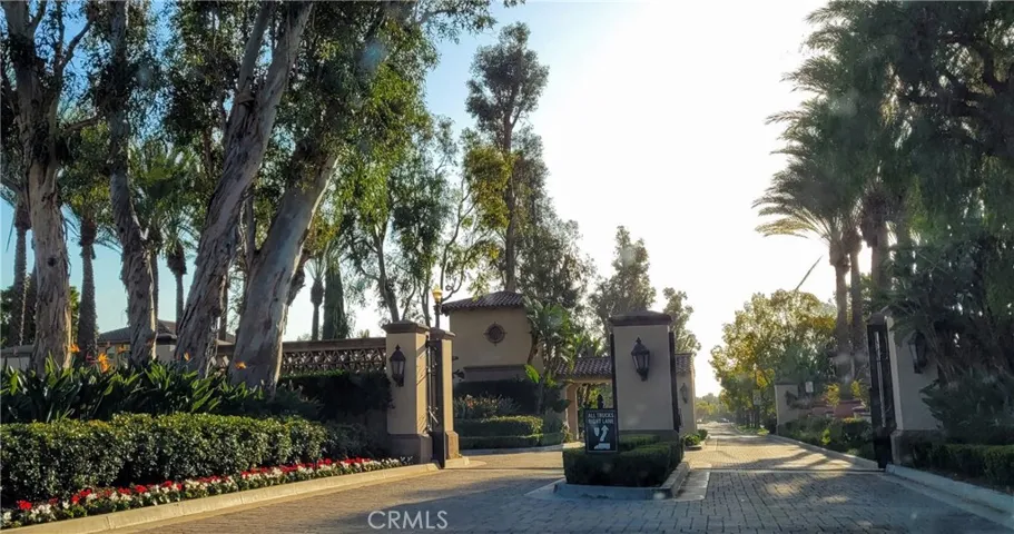 One of the 24-hrs guarded entrances