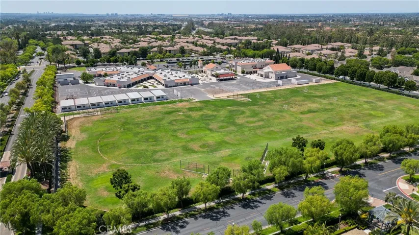 Arial view of Hicks Canyon Elementary from NorthPark community